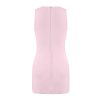 Athletic Dress for Women with Shorts Sleeveless Crew Neck Tennis Dress Sexy Side Slit Golf Atctivedress