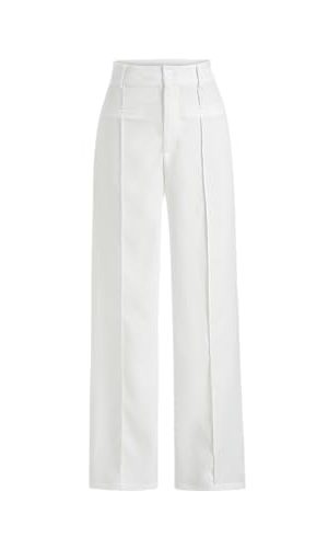 Work Pants Women Dress Pants High Waist Straight Leg Trousers Business Casual Slacks Office Pants