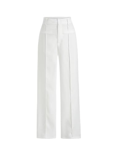 Work Pants Women Dress Pants High Waist Straight Leg Trousers Business Casual Slacks Office Pants