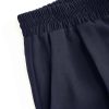 Solid High Waist Pleated Wide Leg Trousers