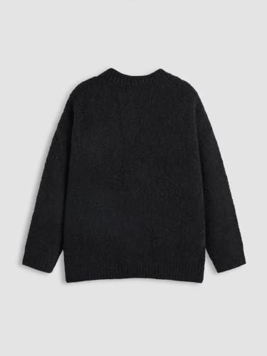 Women’s Cat Sweater Long Sleeve Crew Neck Fun Graphic Cute Patterned Pullover Sweater Tops