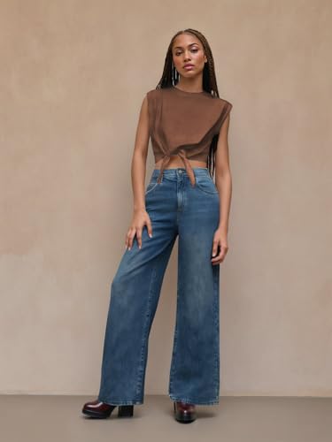Crop Tops for Women Crew Neck T Shirts Short Sleeve Knotted Twist Front Loose Summer Basic Tee