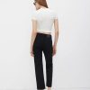 Jeans for Women Stretchy Denim High Waist Straight Leg Cropped Casual Jeans with Pocket