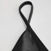 Womens Satin Dress Sleeveless Spaghetti Strap V Neck Ruched Side Slit Semi Formal Party Club Dresses