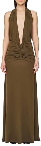 Women's Maxi Halter Labelle Dress