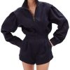 Womens Longsleeve Twill Nabil Romper