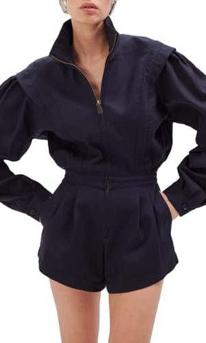 Womens Longsleeve Twill Nabil Romper
