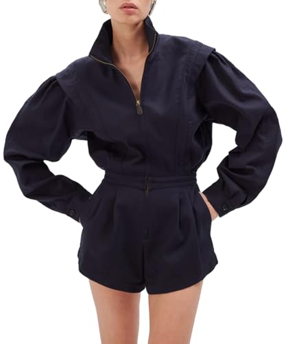Womens Longsleeve Twill Nabil Romper