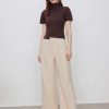 Women’s Short Sleeve Turtleneck Tops Cute Knit Slim Fit Sweater Blouses Basic Tee