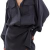 Women's Longsleeve Mini Cotton Andes Dress