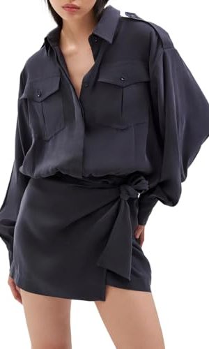 Women's Longsleeve Mini Cotton Andes Dress