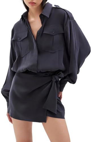Women's Longsleeve Mini Cotton Andes Dress