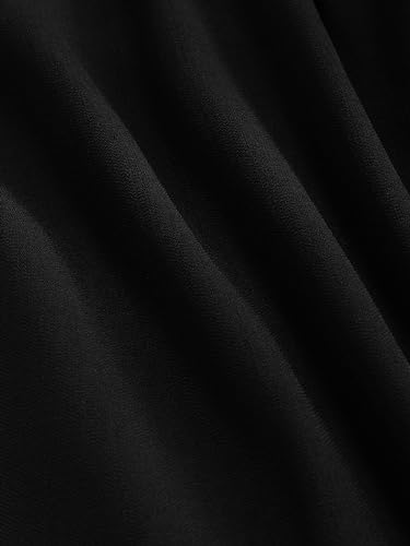 Solid High Waist Pleated Wide Leg Trousers