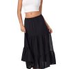 Crop Tops for Women Mimi Cuttrell Basic Sleeveless Ruched Going Out Summer Casual Ribbed Tank Top