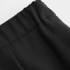 Mini Skirt for Women Trendy High Waist Slit Hem