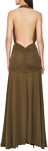Women's Maxi Halter Labelle Dress