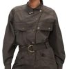 Womens Longsleevenylon Mildred Romper