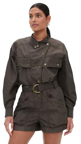Womens Longsleevenylon Mildred Romper