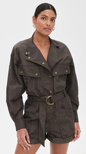 Womens Longsleevenylon Mildred Romper