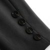 Womens Blazer Cropped Business Casual Open Front Long Sleeve Suit Work Office Blazer Jacket