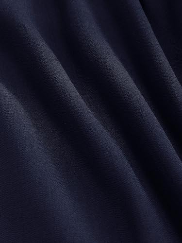 Solid High Waist Pleated Wide Leg Trousers
