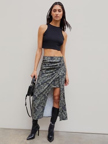 Women Tank Tops High Neck Sleeveless Going Out Cute Crop Top Trendy Basic Fitted Shirts