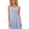 Women's Gingham Mini Dress for Summer Plaid Dresses Flowy Trendy Sun Dress