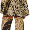 Women's Animal Print Long Sleeve Valentina Top