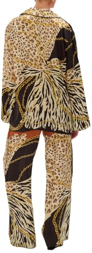 Women's Animal Print Long Sleeve Valentina Top