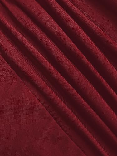 Solid Ruched U-Neckline Ruffle Maxi Dress