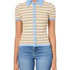 Women's Tallys Button Down Knit Top
