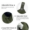 Overalls Women Plus Size Loose Fit Jumpsuits Adjustable Waist Casual Long Bib Pants Cotton Rompers with Pockets PQ1