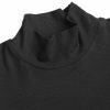 Long Sleeve Body Suits for Women - Mock Turtleneck Solid Going Out Tops Stretchy Bodysuit Jumpsuit Winter Spring