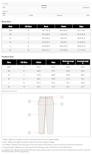 Work Pants Women Dress Pants High Waist Straight Leg Trousers Business Casual Slacks Office Pants