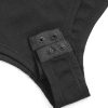 Women Long Sleeve Crew Neck Slim Fit Bodysuits Going Out Tops 2025 Casual Outfits