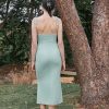 Women's Summer Floral Maxi Dress Spaghetti Strap Sleeveless Bodycon Ruched Mesh Dresses 2025 Trendy