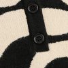 Women’s Color Block Cropped Collared Shirts Long Sleeve Sweater Pullover Tops