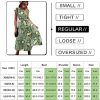 Women Summer Ruffle Cap Sleeve Casual Dress Smocked Bodice Maxi Dress with Pockets M E05 W Black