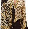 Women's Animal Print Long Sleeve Valentina Top