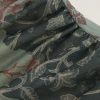 Mini Dress Floral Sundress Ruched Dress Stand Neck Middle Waist Elegant Party Cocktail Clubbing Dresses