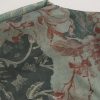 Mini Dress Floral Sundress Ruched Dress Stand Neck Middle Waist Elegant Party Cocktail Clubbing Dresses
